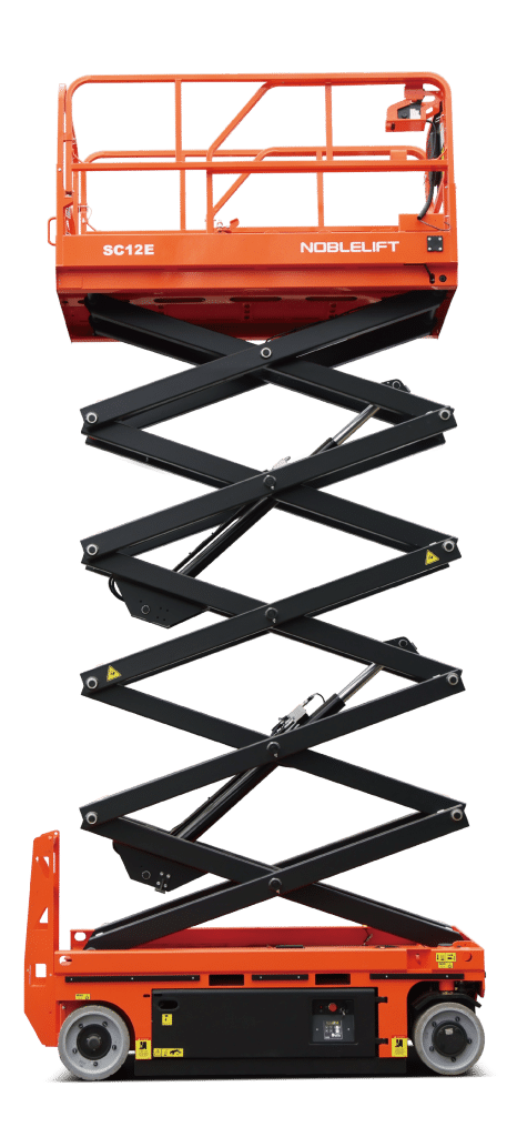 Scherenarbeitsbühne-herbartz-gabelstapler