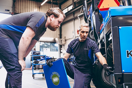 TERBERG Kinglifter Servicepartner